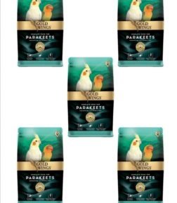 Premium Paraket, Sultan Ve Cennet Papağanı Yemi 1 Kg X 5 Adet