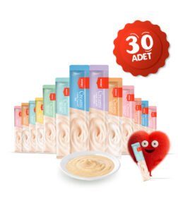 Krema Kedi Ödül Maması 14gr (30 Adet) (Karışık Çeşitli)