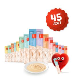 Krema Kedi Ödül Maması 14gr (45 Adet) (Karışık Çeşitli)