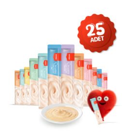 Krema Kedi Ödül Maması 14gr (25 Adet) (Karışık Çeşitli)