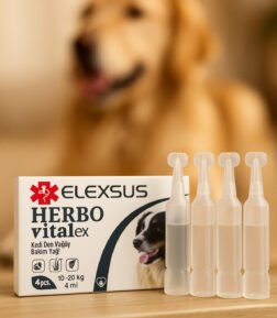 Köpekler Için Ense Damlası- Bitkisel Formül Ile Pire Ve Kene Koruması, Tüy Ve Deri Bakımı