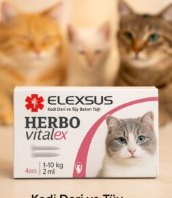 Kedi Doğal Pire ve Kene Önleyici Yağ | Bitkisel Tüy ve Deri Bakım Takviyesi | Parazit Koruyucu