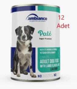 Yetıskın Kuzu Etli Ezme Köpek Konserve 415Gr x 12'li