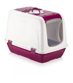 Petse Kapalı Kedi Tuvaleti Karışık Renk