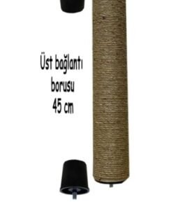 Kedi Tırmalama Sütunu - Kedi Evi Yedek Tırmalama Borusu - Tırmalama Tahtası - 45 Cm Erkek-Erkek