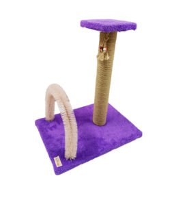 Fırçalı Kedi Tırmalama Tahtası ve Oyun Platformu