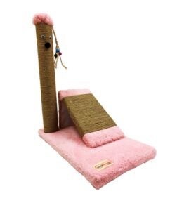 EVCİLHOME Kedi Tırmala + Kedi Rampası 2'li Set Takım + HEDİYE