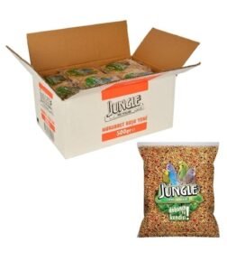 Muhabbet Kuşu Yemi Şeffaf Ambalaj 500 Gr 36'lı Paket