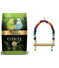 Premium Muhabbet Kuş Yemi 1 kg + Kuş Salıncağı