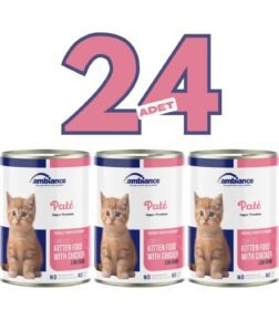 24 Adet Yavru Kediler İçin Tavuklu Yaş Mama