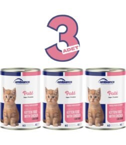 3 Adet Yavru Kediler İçin Tavuklu Yaş Mama